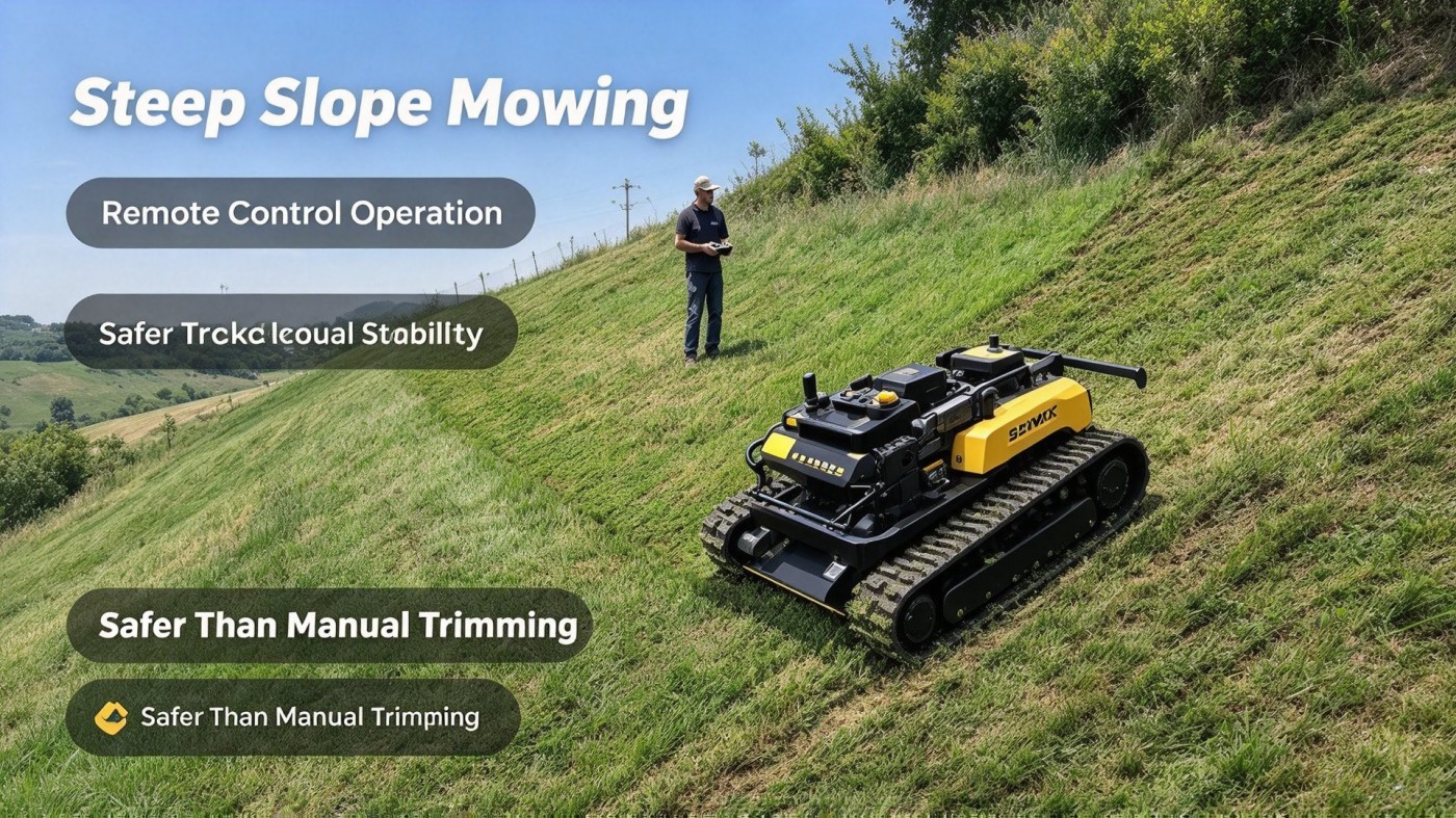 Steep Slope Mowing